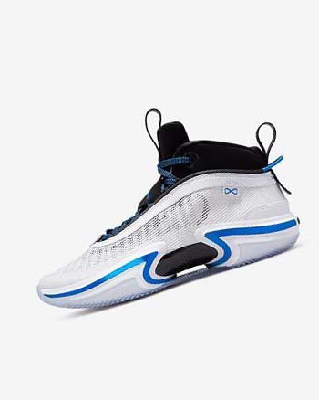 Nike Air Jordan XXXVI Blancos Negros Azules | MX 1191